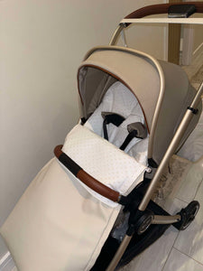 Plumeti Pompas Pram Footmuff