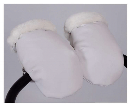 Leatherette Faux Fur Gloves