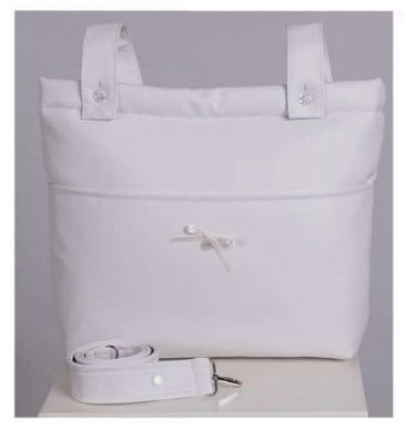Leatherette Short Strap Bag