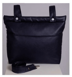Leatherette Short Strap Bag