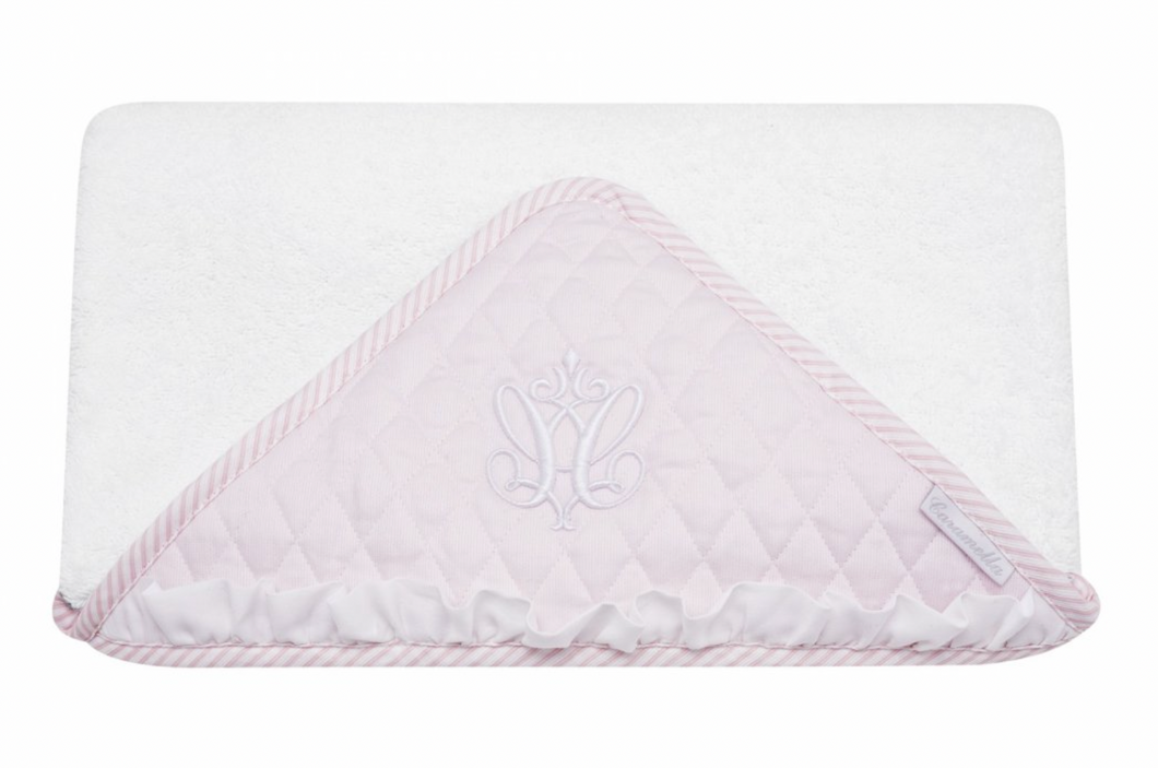 Caramella - Towel Baby Pink with emblem